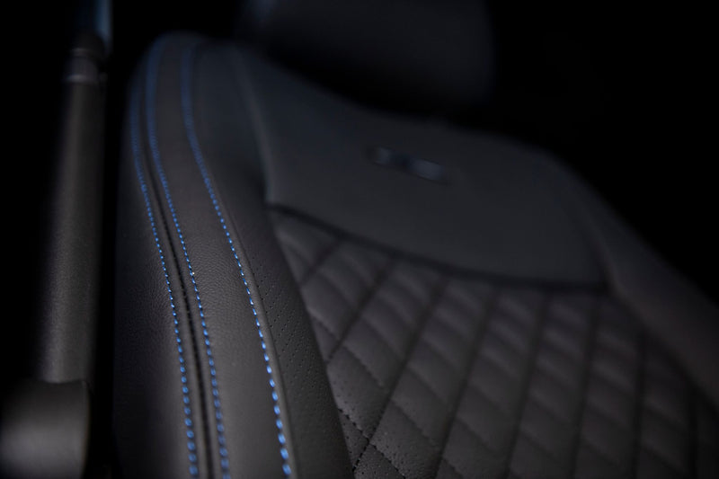 Bentley Blue Leather