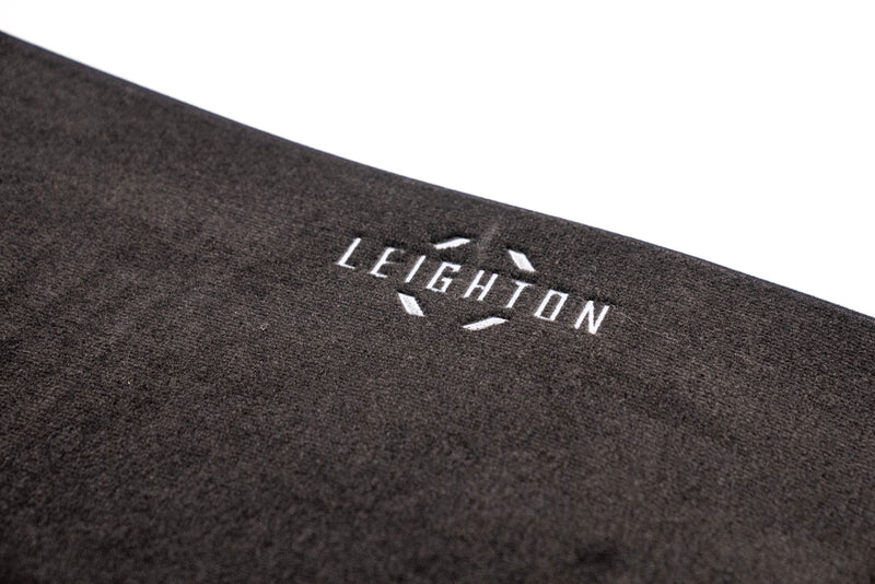 Leighton Monochrome Rear Load Mat for VW T5/T6/T6.1 LWB - Luxury Tailored Velour Carpet Mat