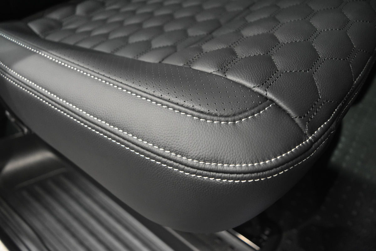 Hex Grey Leather