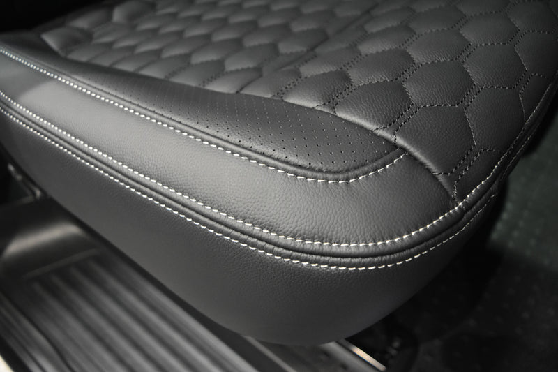 Hex Grey Leather