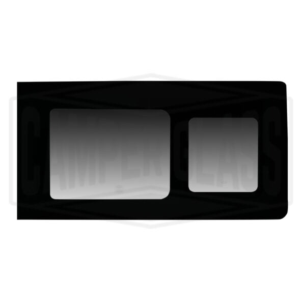 Volkswagen T5/T6 Camper Glass Flush Sliding Privacy Window by Camper Glass