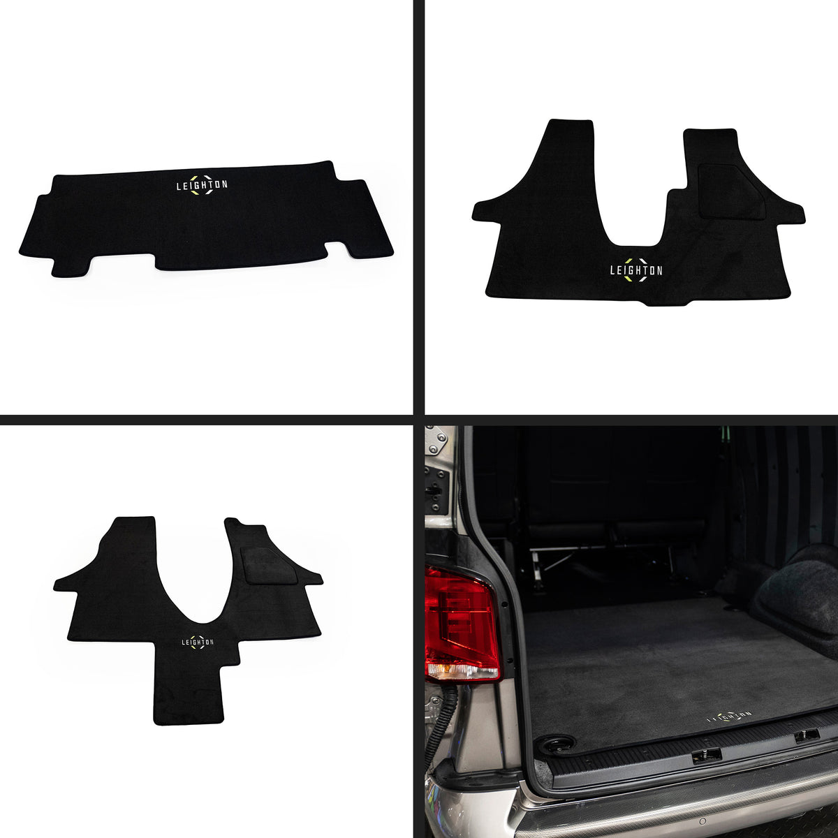 Front, Rear & Load Mat Package (for VW T6/T6.1)