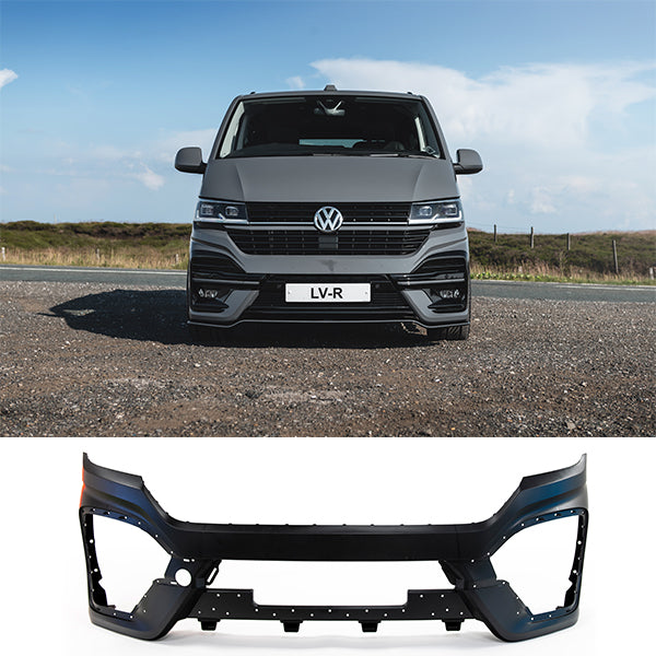 LV-R Front Bumper Replacement -TÜV-Certified for VW T6.1 by Leighton Vans