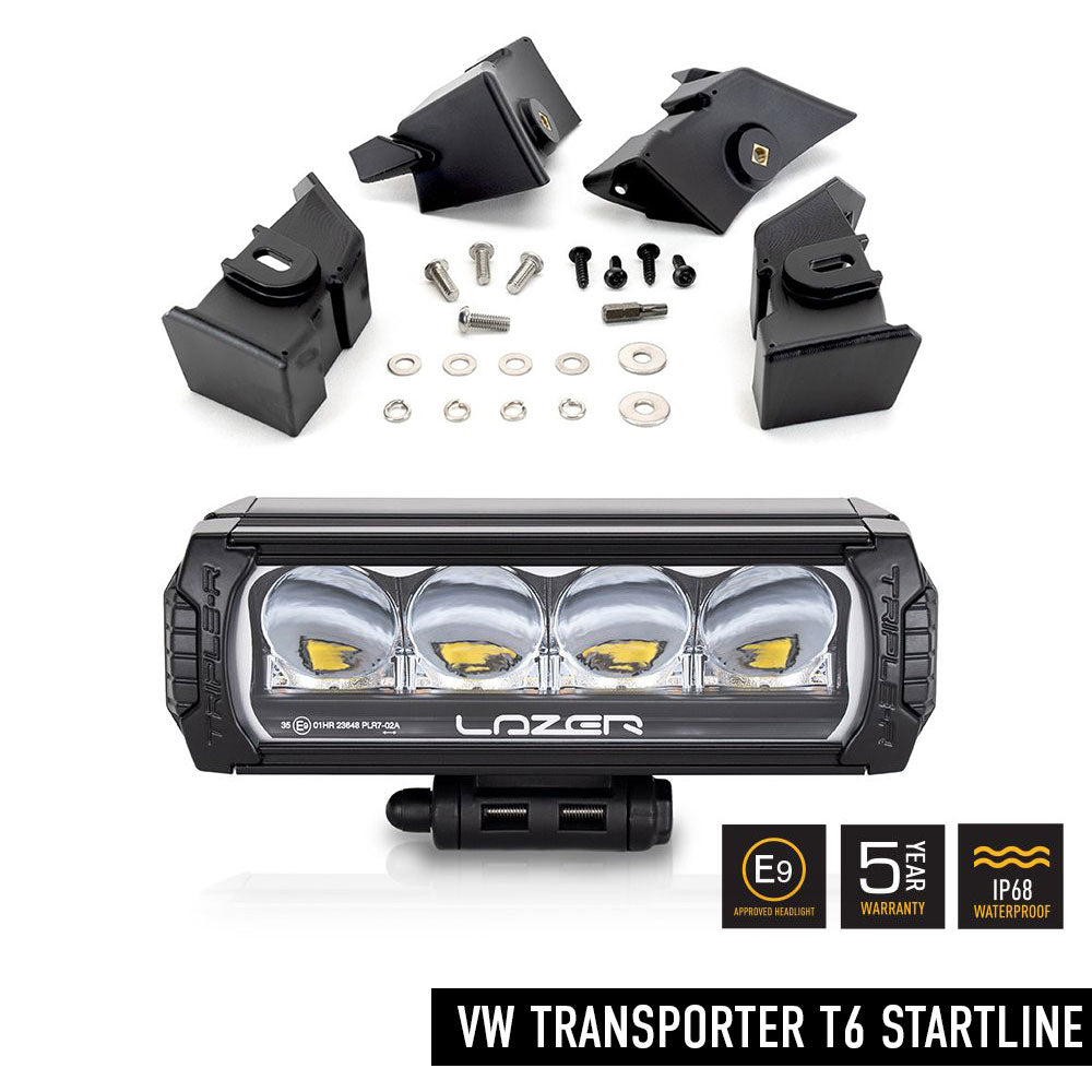 Lazerlamps Elite Grille Mount Kit for VW T6.1 by Lazerlamps