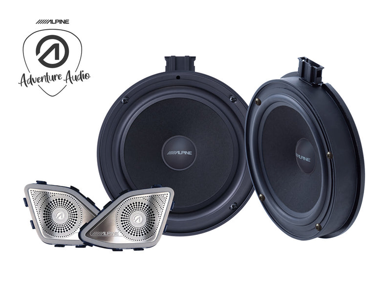 Alpine Front Speaker & Tweeter Upgrade for Volkswagen T6 Transporter