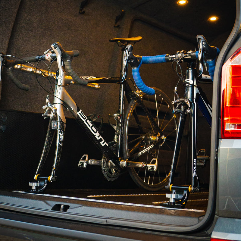 Loaded Bikes Ply Floor L-Track & Fork Mount Bundle