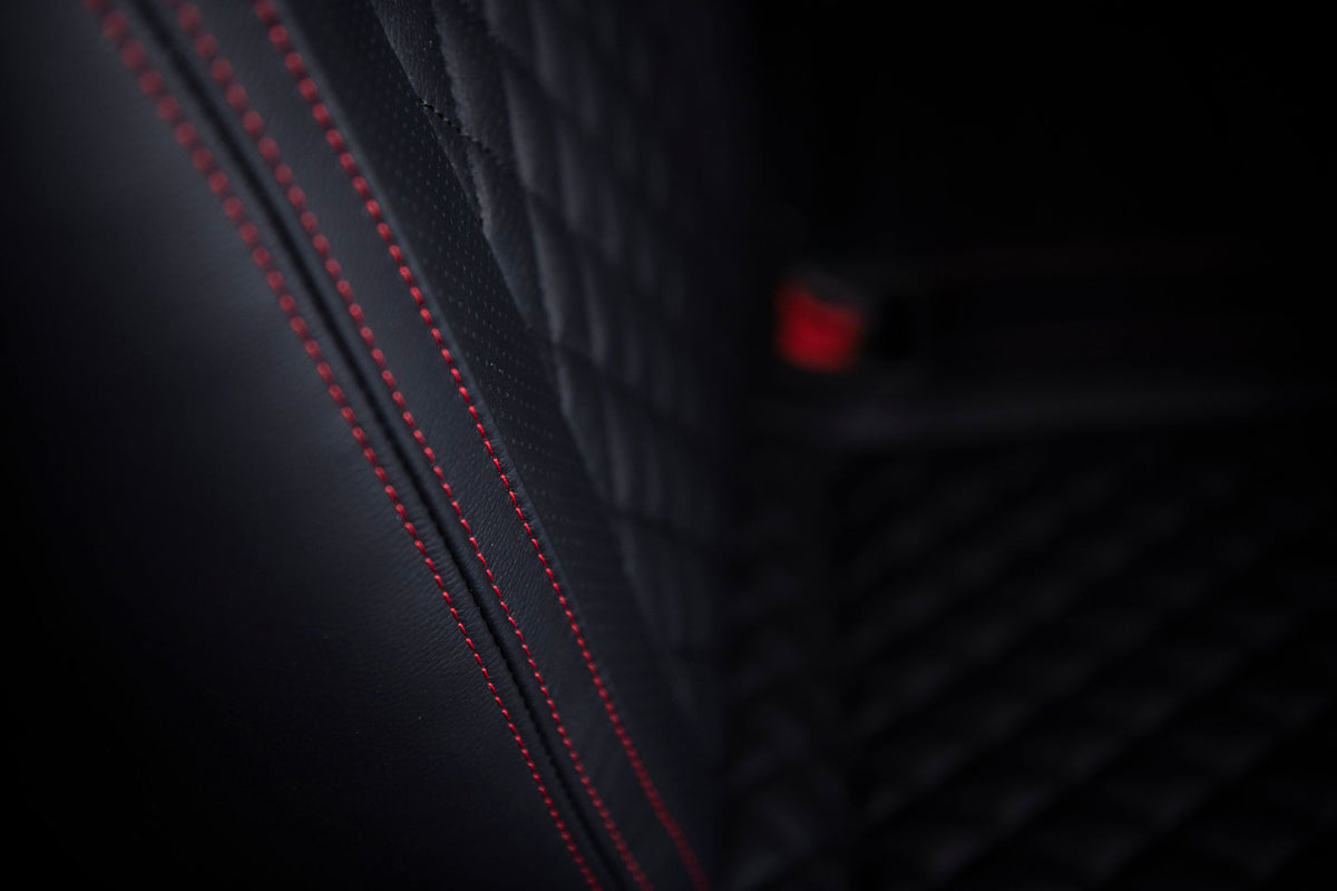 Bentley Red Leather