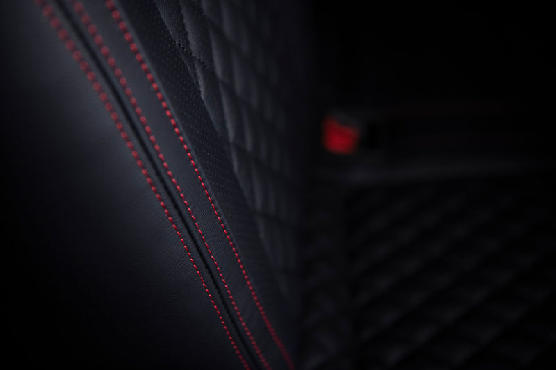 Bentley Red Leather