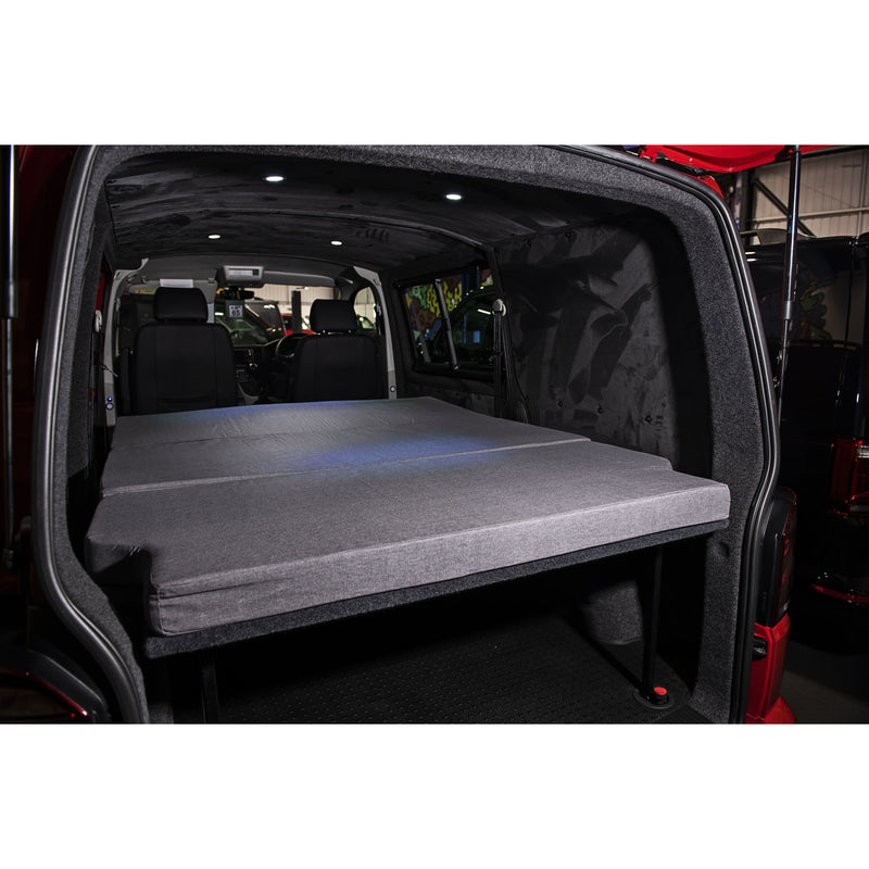Fortywinks Carpeted Bed & Mattress for VW T5 T6 T6.1 LWB by Forty Winks