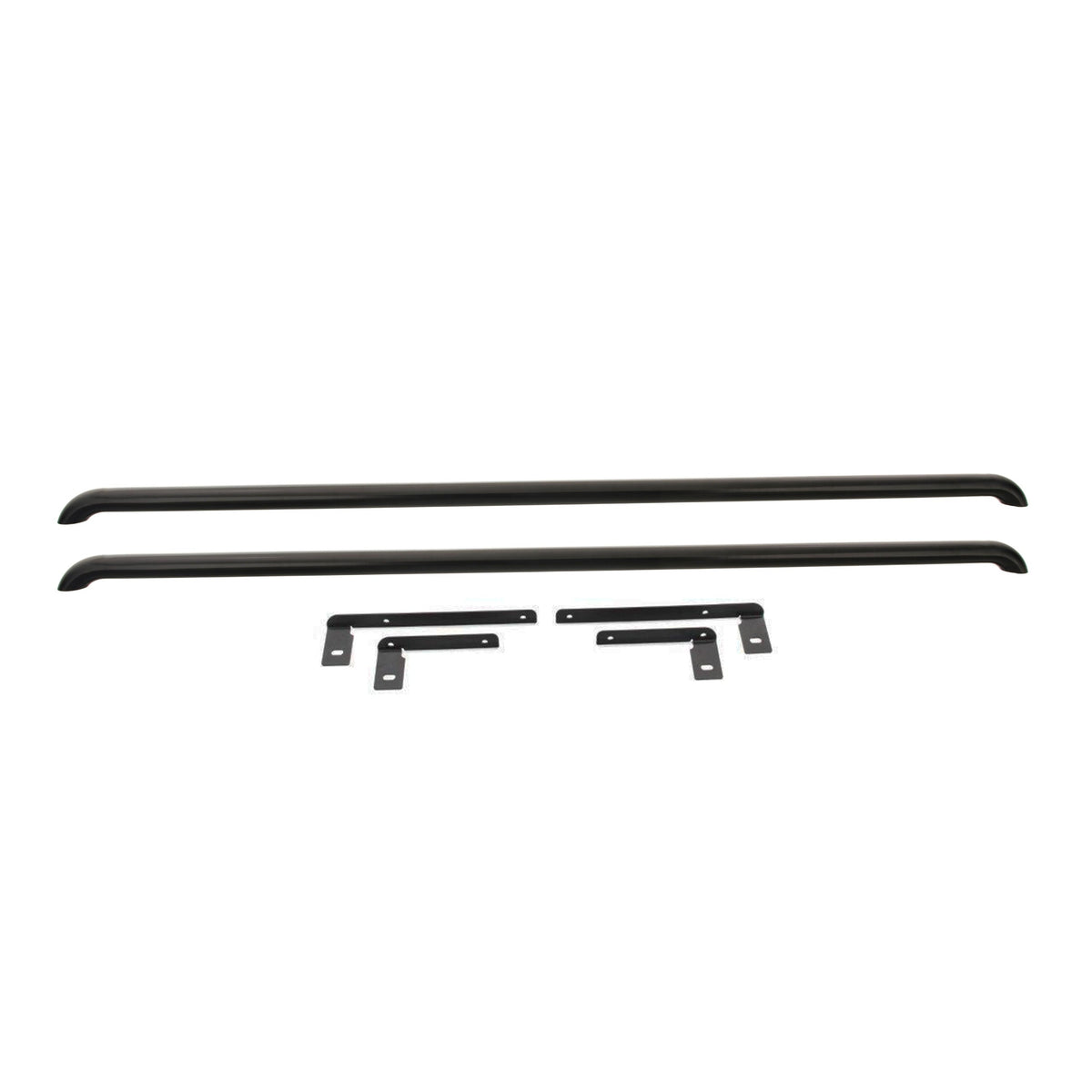 LWB LV Gloss Black Side Bars by Leighton Vans for VW T5/T6/T6.1