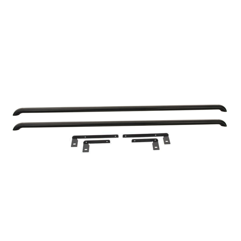 LWB LV Gloss Black Side Bars by Leighton Vans for VW T5/T6/T6.1