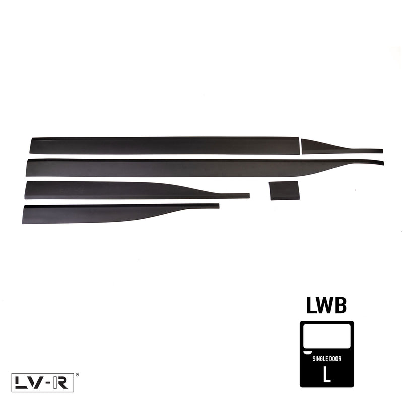 LV-R™ Door Protectors – VW Transporter T7 LWB with Left Sliding Door