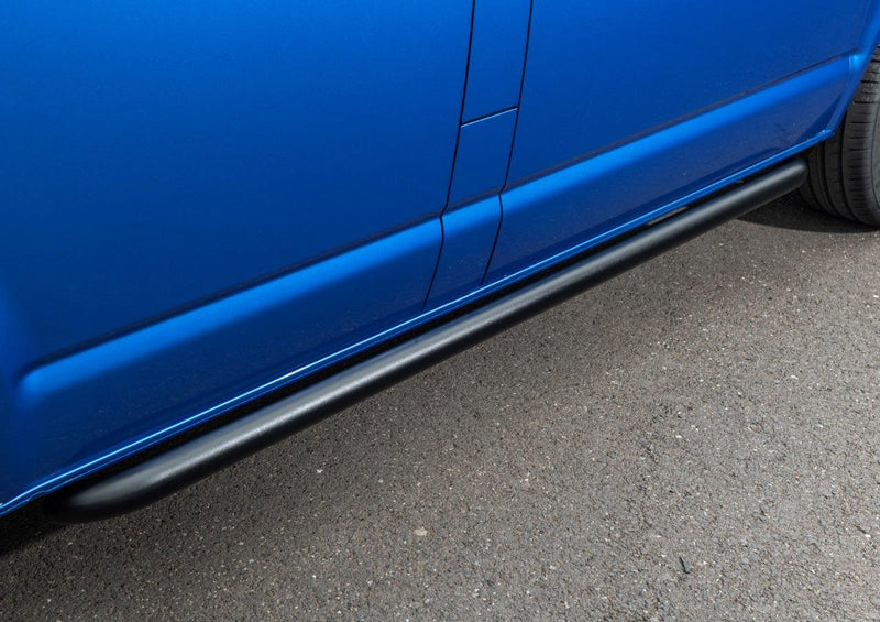 LWB LV Matte Black Side Bars by Leighton Vans (for VW T5/T6/T6.1 Long Wheelbase Models)