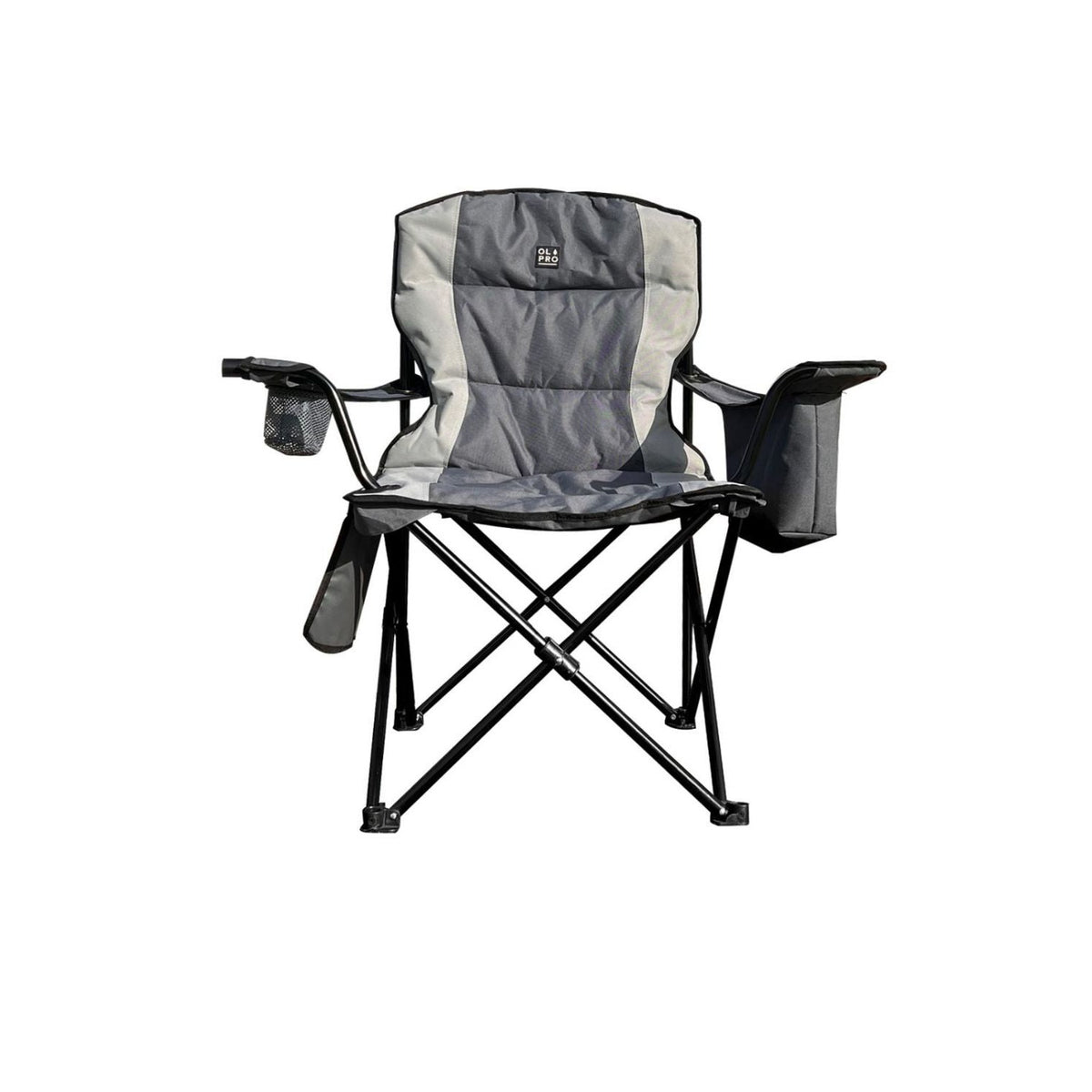 Henwick Deluxe Chair - Grey & Black