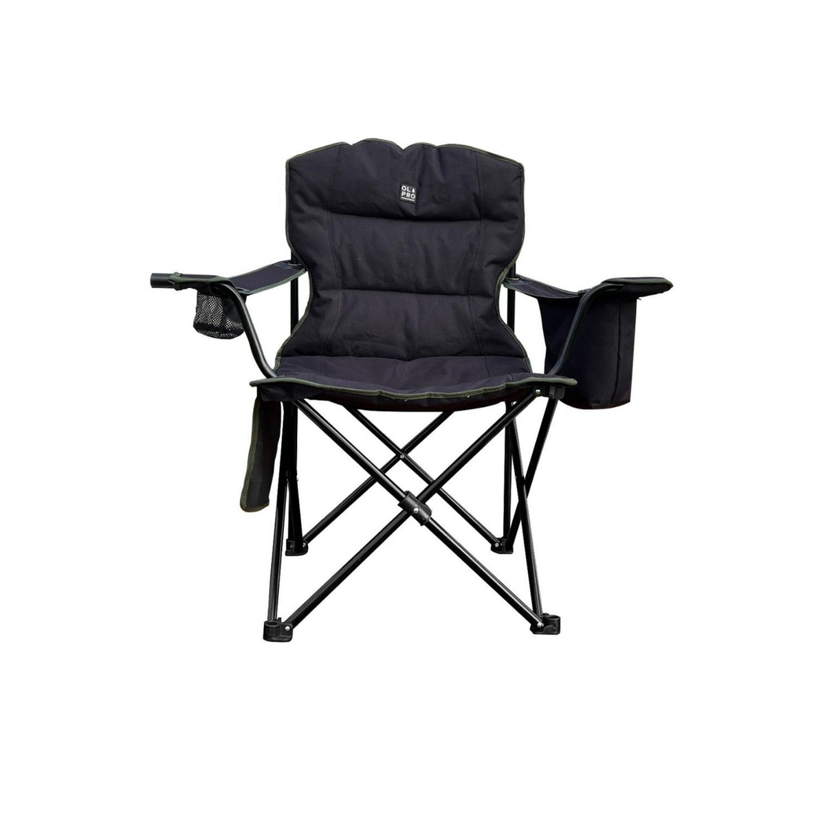 Henwick Deluxe Chair - Black & Green