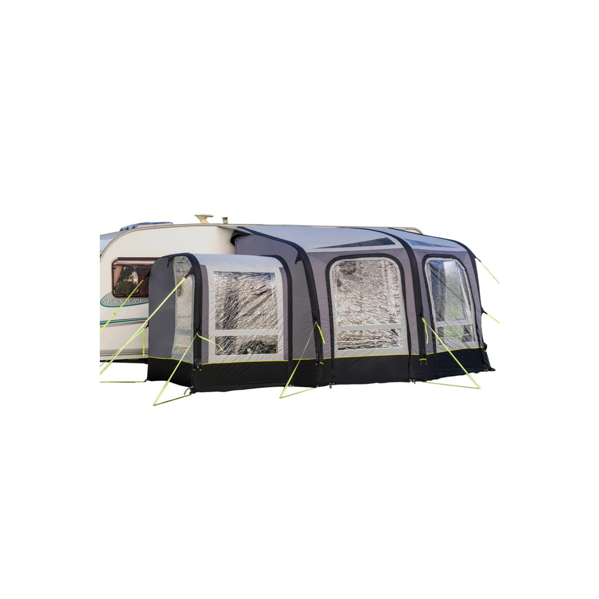 View 300 Caravan Inflatable Porch Awning With Porch Extension