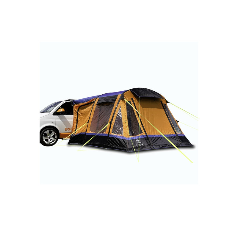 Loopo Breeze v2 Campervan Awning (Orange/Grey)