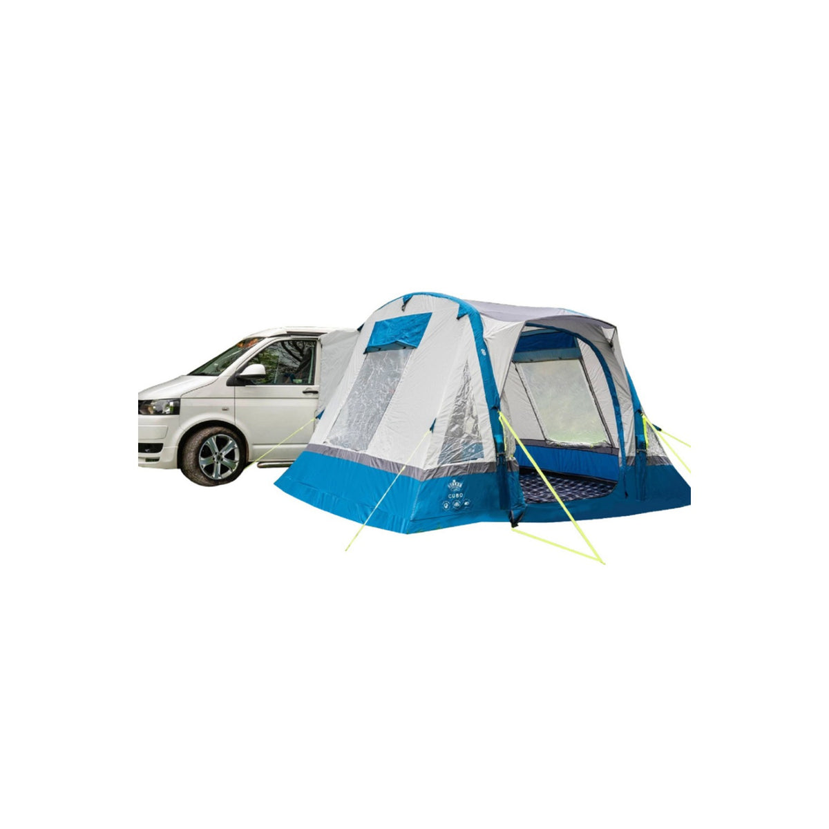 Cubo Breeze v2 Campervan Awning - Blue & Grey