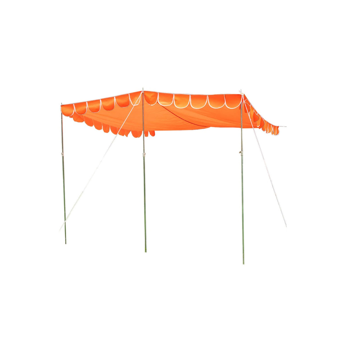 Retro Campervan Shade Canopy - Orange