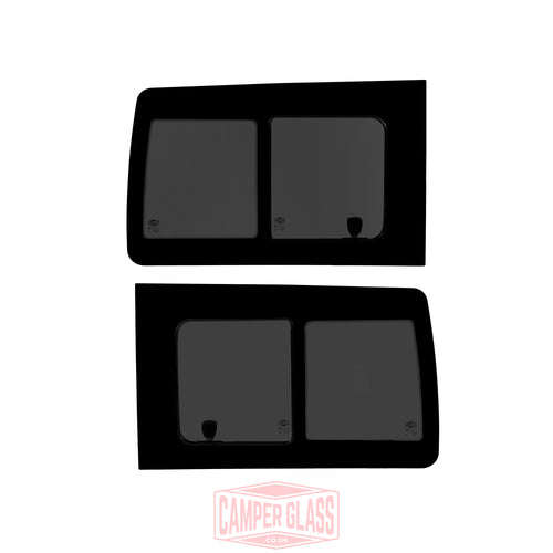Camper Glass SWB Rear Quarter Sliding Opening Windows for VW T5, T5.1, T6 & T6.1 by Camper Glass