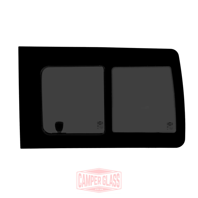 Camper Glass SWB Passenger Side Rear Quarter Sliding Opening Window for VW T5, T5.1, T6 & T6.1 by Camper Glass