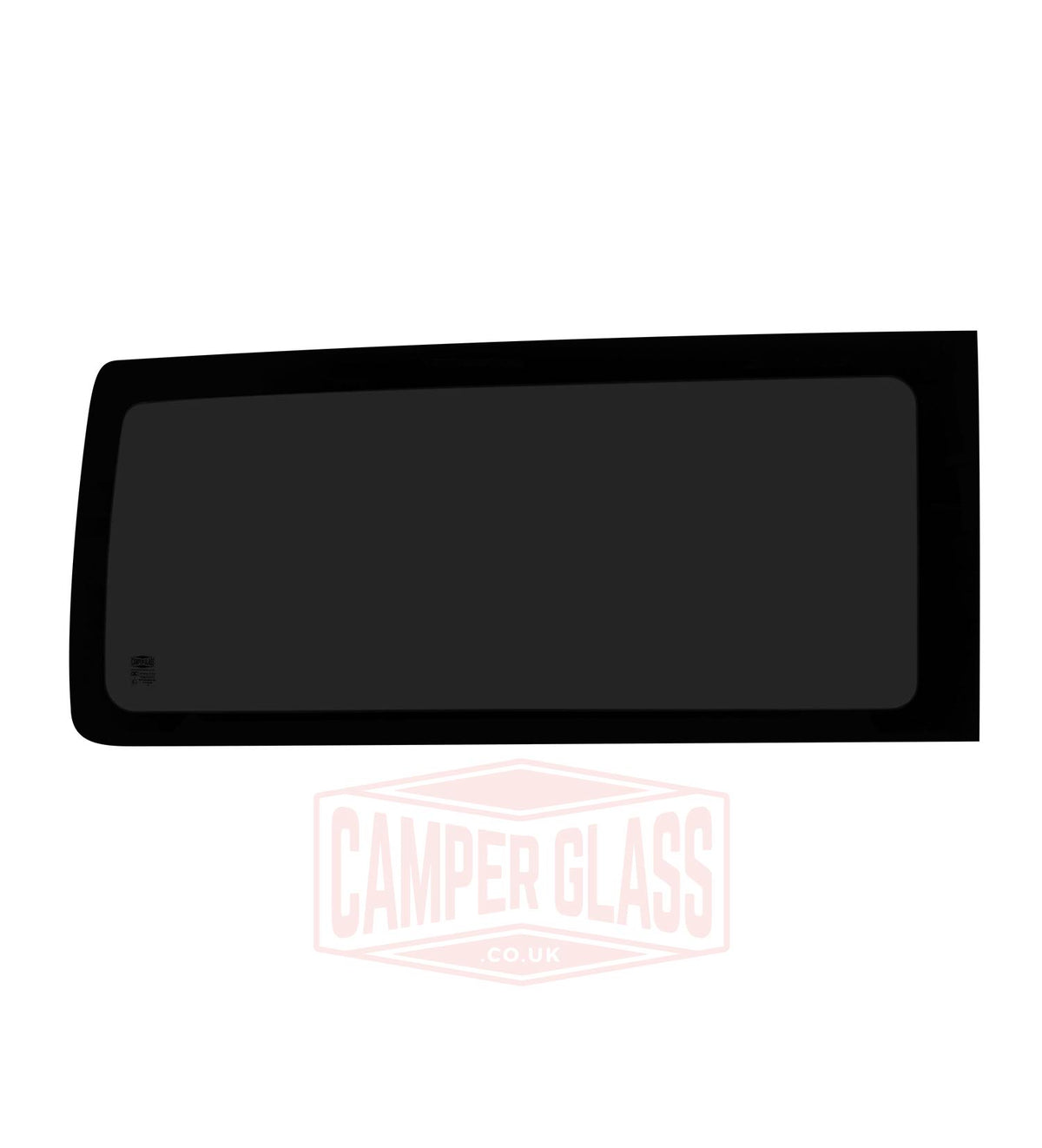 Camper Glass LWB Driver Side Rear Quarter Privacy Window for Volkswagen T5, T5.1, T6 & T6.1 - Genuine Camper Glass