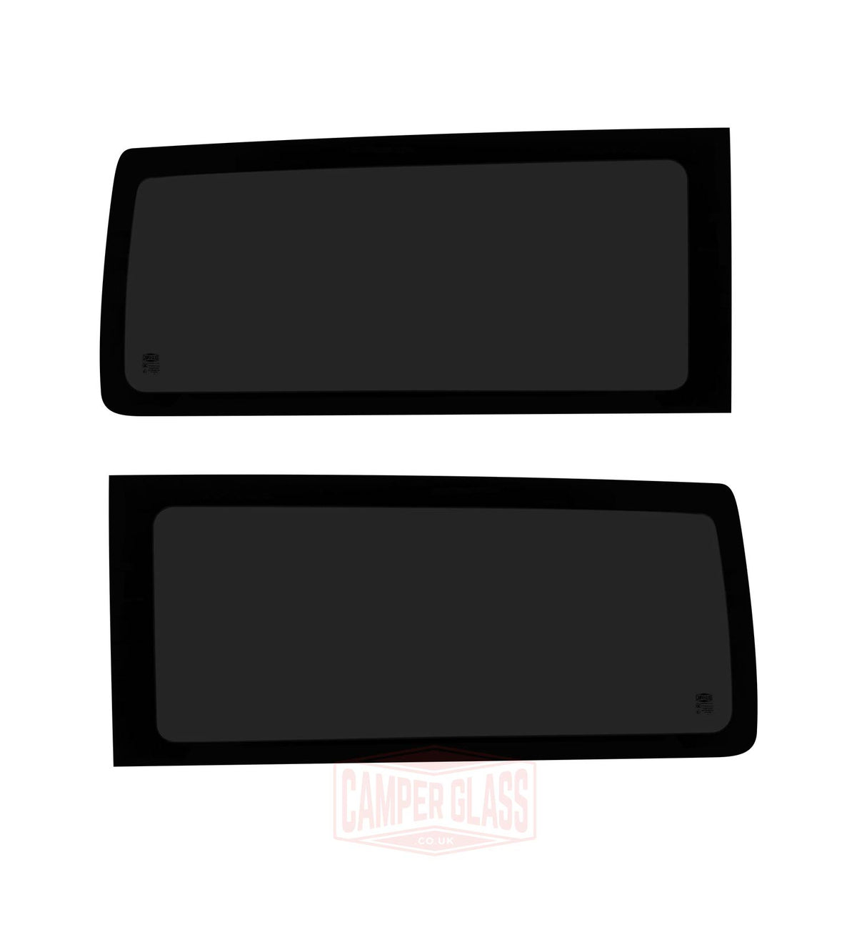 Camper Glass VW T5/T6 LWB Rear Quarter Privacy Windows by Smash Campers
