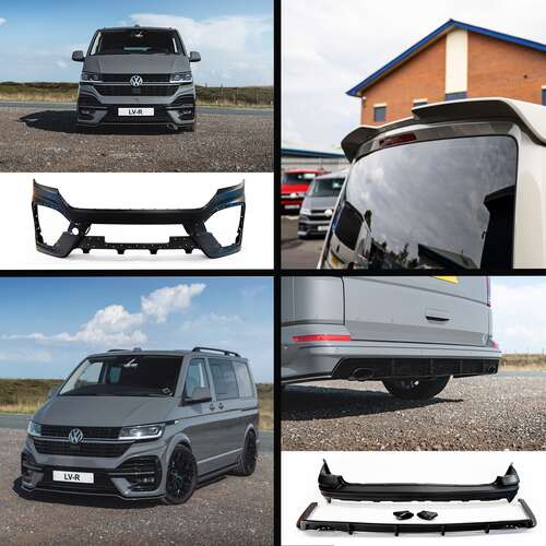 Volkswagen Crafter/MAN TGE w/o OEM Tracks (2017-Current) Slimline II Roof  Rack Kit